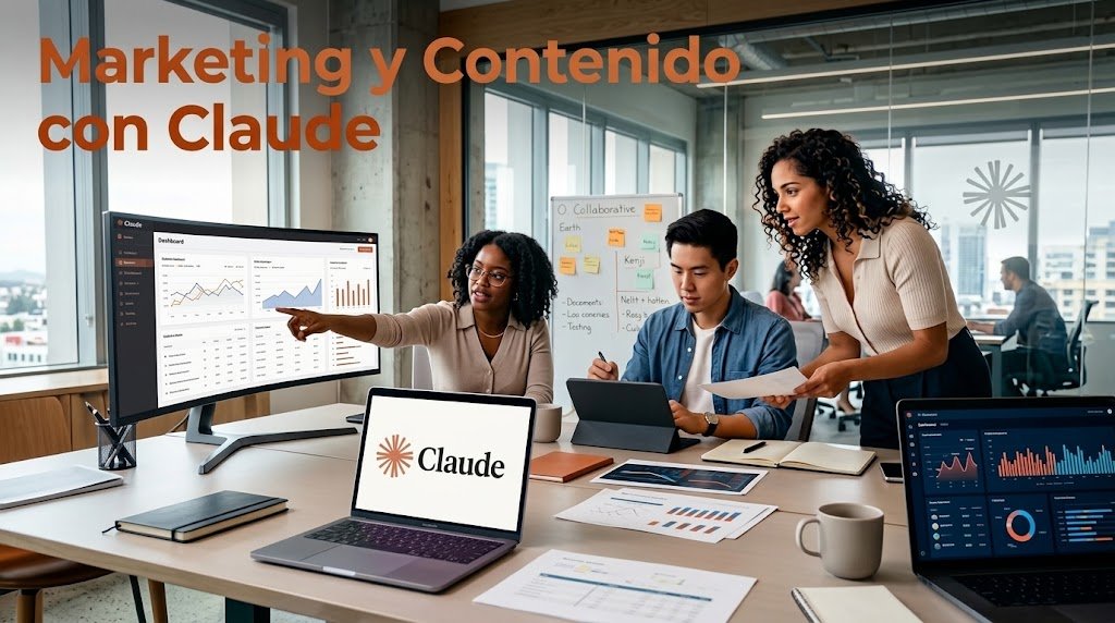 Marketing y Contenido con Claude: Cómo Equipos Pequeños Crean 3x Más Contenido